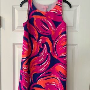NWOT Silk Lily Pulitzer Pattern Dress Sz S